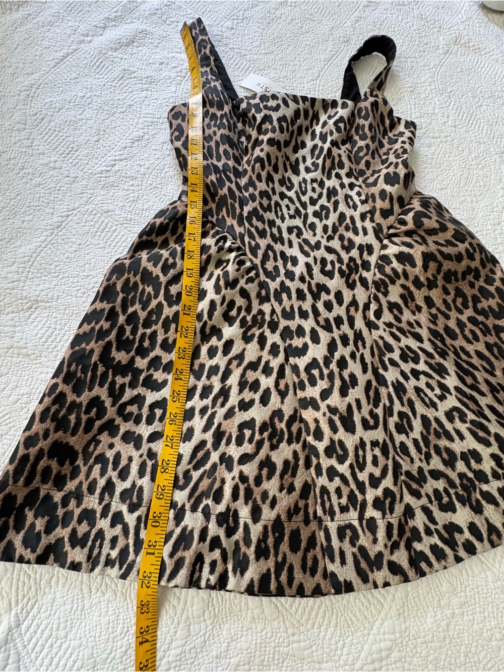 NWT Astr the Label Claudie Leopard Print Minidress Size Small. Retail 225 - Picture 11 of 16